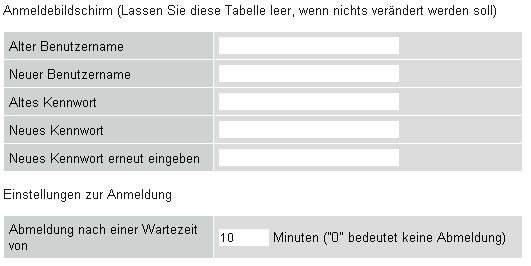 VerwalterPassword